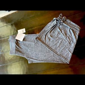 Never worn grey beyond yoga pants